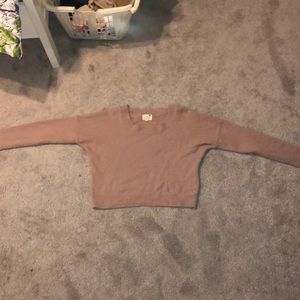 Cropped sweater, size XS
